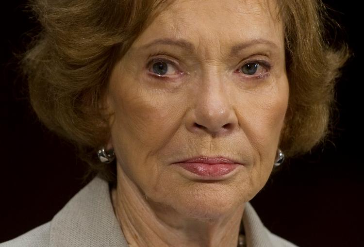 USA tidligere førstedame Rosalynn Carter. Foto: Saul Loeb/Ritzau Scanpix
