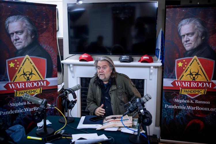 Steve Bannon var Donald Trumps kampagnechef og chefstrateg før og og efter valget i 2016.  Arkivfoto Miriam Dalsgaard