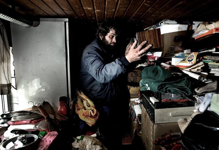 Bent samler flasker og skrot og alt muligt andet og er nu blevet omdrejningspunkt for TV 2-programmet ’Hvad stiller vi op med Flaske-Bent?’.   Arkivfoto Andreas Szlavik 