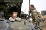 Soldaterne har ventet i årevis på udstyr til den danske brigade. Nu kommer det allermest nødvendige, så brigaden kan forsvare sig mod luftangreb. Arkivfoto:  Jens Dresling