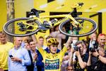 Tour de France-vinderen, Jonas Vingegaard kører fra og med nytår på Team Visma-Lease a Bike. Foto: Kim Frost