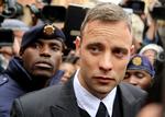 Den tidligere paraatlet fik en dom på 13 år og 5 måneder for drabet på kærsten Reeva Steenkamp. Foto: Siphiwe Sibeko/Ritzau Scanpix