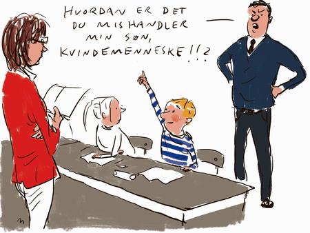 Arkivtegning Mette Dreyer
