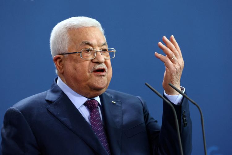Mahmoud Abbas, præsident for det palæstinensiske selvstyre, er under pres fra USA for at tage ansvar i Gaza. Nej tak, siger Abbas. Han vil ikke rydde op efter Israels invasion. Foto: Lisi Niesner/Ritzau Scanpix