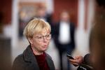 Moderaternes Karin Liltorp vil stemme ja til forslaget om en koranlov. Men hun vil gøre det med en grædende finger. Foto: Jens Dresling