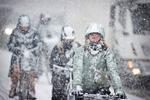 I København har det også sneet torsdag morgen. Foto: Jens Dresling
