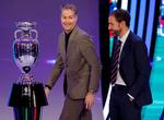 Kasper Hjulmand og den engelske landstræner Gareth Southgate kan se frem til at dyste næste sommer. Foto: Odd Andersen/Ritzau Scanpix