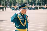 Generalmajor Vladimir Zavadskij, der var næstkommanderende i det 14. russiske hærkorps, ses her ved en jubilæumsparade i 2020.  Arkivfoto Russian Defence Ministry