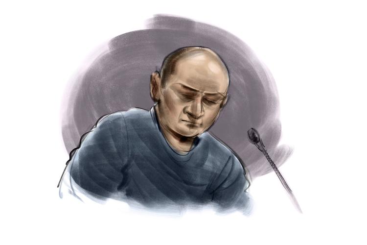 Foto: Retstegning Jesper Andkjær/Ritzau Scanpix