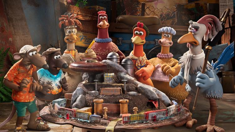 Molly er fanget på den nye lumske fødevarefabrik, der er omgivet af højspænding og andre forhindringer. Der må lægges en plan. Foto: Netflix/Netflix
