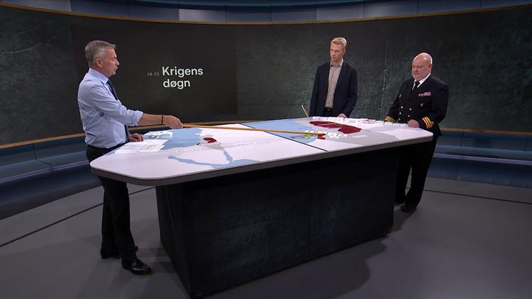 Kim Bildsøe Lassen bestyrer pegepinden i 'Krigens døgn'.  Foto: DR