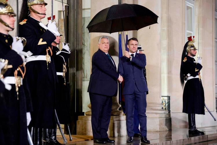 Ungarns Viktor Orban har den seneste tid gjort sig bemærket for sin hårde linje overfor Ukraine.  Foto: Ludovic Marin/Ritzau Scanpix