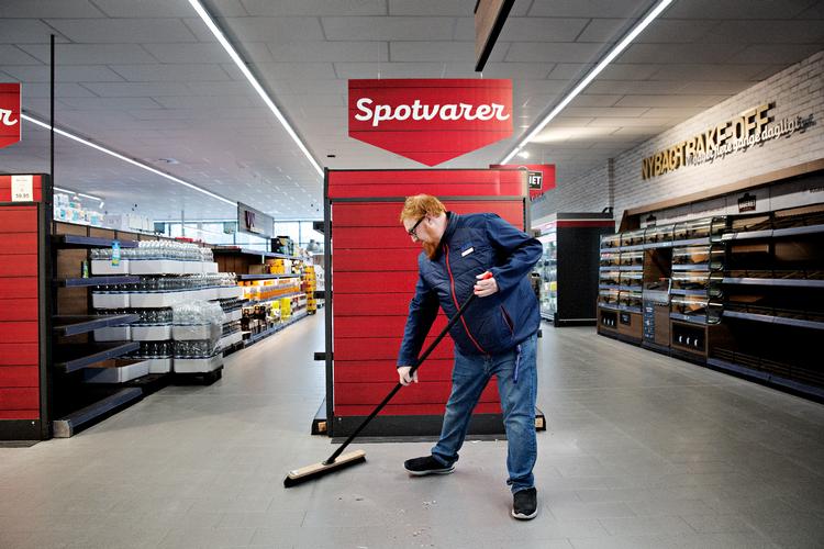 De sidste Aldi-butikker lukkede i november. Foto: Martin Lehmann