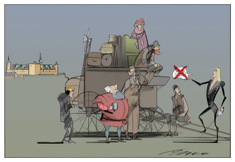 Tegning Per Marquard Otzen