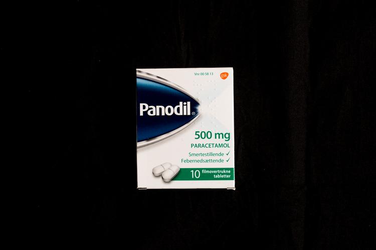 Der er mangel på paracetamol i stikpilleform. Her ses en pakke almindelig Panodil. Foto: Ivan Boll