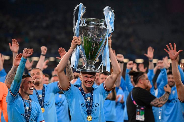I Champions League er Manchester City forsvarende mester og ubesejret i de seneste 19 kampe. Hjemme på Etihad har City ikke tabt i 13 måneder. Foto: Franck Fife/Ritzau Scanpix