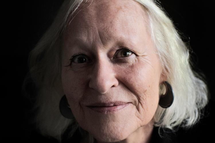 Kirsten Justesen var med i den vigtige feministiske og institutionskritiske gruppe på kunstakademiet i København, Kanonklubben. Foto: Katinka Hustad