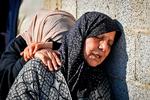 I weekenden blev Al Jazeeras kameramand Samer Abudaqa begravet, efter han var blevet dræbt under et israelsk bombardement af Khan Younis i det sydlige Gaza. Foto: Mahmud Hams/Ritzau Scanpix