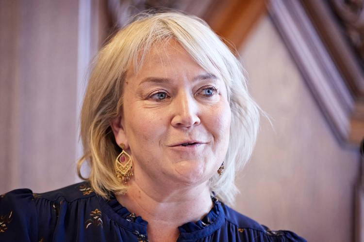 Uddannelses- og forskningsminister Christina Egelund (M) er ikke bange for, at hendes SU-reform rammer socialt skævt.  Foto: Jens Dresling