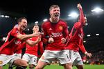 Efter mere end 1.000 minutters spilletid lykkedes det endelig for Højlund at score for United i Premier League. Foto: Oli Scarff/Ritzau Scanpix