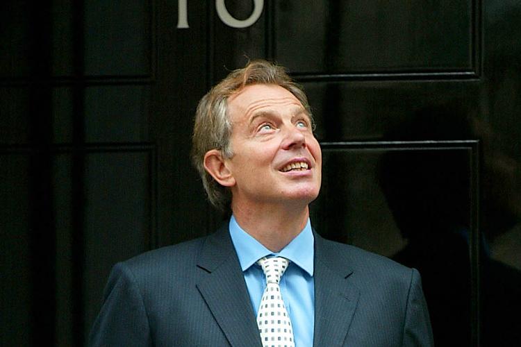 Tony Blair ville gå langt for at få OL til London 2012. Det lykkedes som bekendt – uden udlån af græske marmorskulpturer.  Foto: John D Mchugh/AP