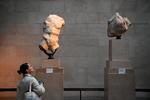 Skulpturerne fra Akropolis blev flyttet til London i begyndelsen af 1800-tallet af den britiske diplomat Thomas Bruce, jarl af Elgin.   Foto: Daniel Leal/Ritzau Scanpix