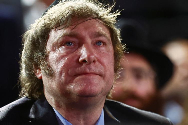 Argentinas præsident, Javier Milei, lider nederlag, efter at en appeldomstol har suspenderet ændringer i landets beskæftigelseslove, som var en del af hans økonomiske reformer. Foto: Tomas Cuesta/Ritzau Scanpix