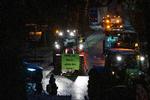 Mens en gruppe landmænd blokerede færgehavnen i det nordlige Tyskland, kørte hundrevis af protesterende landmænd i traktorer ud på gaderne i sydlige Bayern. Foto: Stefan Puchner/Ritzau Scanpix