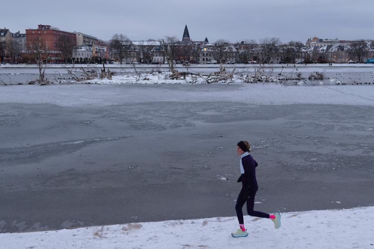 Det bliver iskoldt i weekenden. »Natten til lørdag forventer vi ned til 15 graders frost, og natten til søndag kan vi komme ned på 17 graders frost Foto: Benjamin Krog