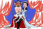 Dagens tegning 15.1.24
Rubrik: Bag enhver mand
Manchet: Dronning Mary spås at få en afgørende betydning for, hvordan Frederik vil gøre sig som konge.
Kong Frederik X Foto: Mette Dreyer/POLITIKEN