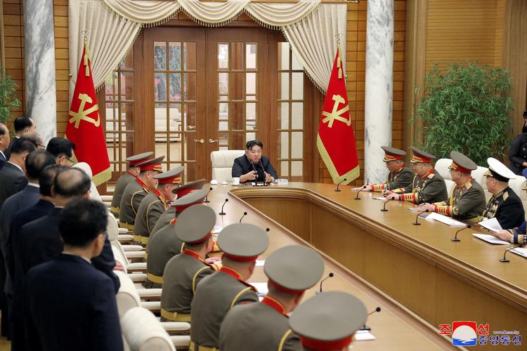 Kim Jong-un, siger, at en forening ikke længere er mulig. Foto: Kcna/Ritzau Scanpix
