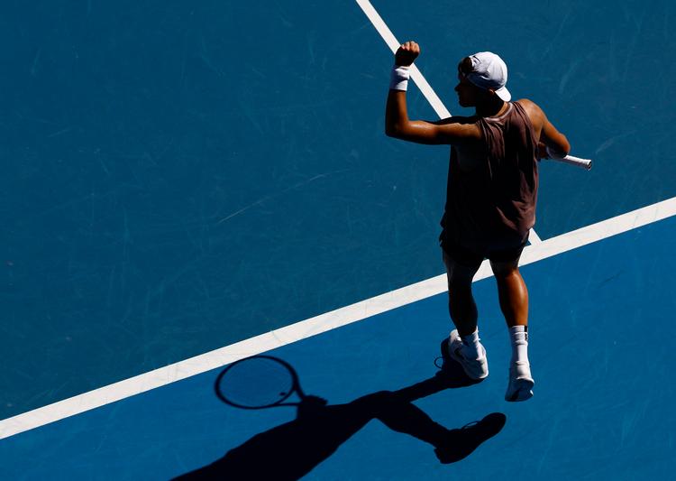 Holger Rune er videre til anden runde ved Australian Open. Foto: Issei Kato/Ritzau Scanpix