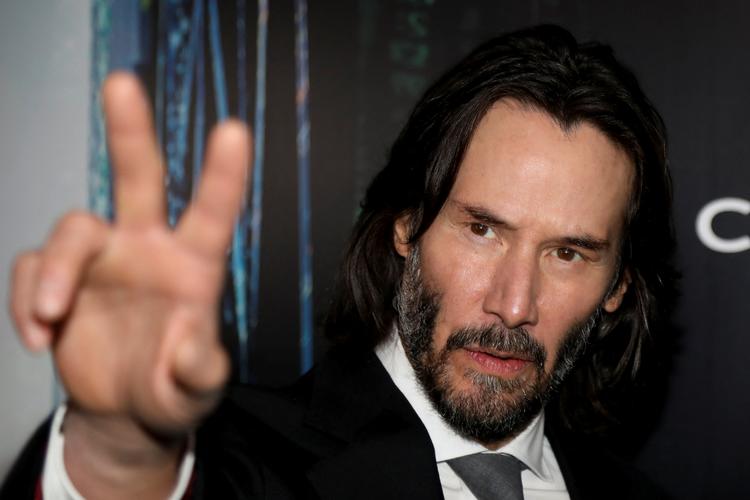 Keanu Reeves, berømt fra blandt andet 'The Matrix' og John Wick-filmene, udgiver en roman til sommer. Foto: Carlos Osorio/Ritzau Scanpix
