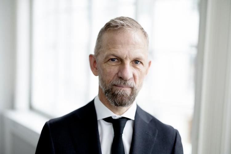 Koncernchef Anders Krab-Johansen er tilfreds med resultaterne for Berlingske Medias øvrige titler, Berlingske, Weekendavisen og Euroinvestor. Men B.T. halter efter.  Foto: Thomas Borberg