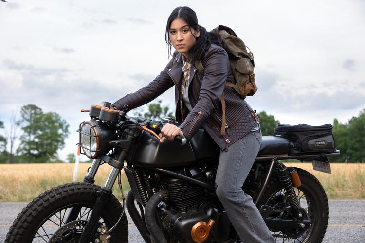 Alaqua Cox spiller Maya Lopez i Marvels 10. tv-serie 'Echo', der kan ses på Disney+. Foto: Chuck Zlotnick