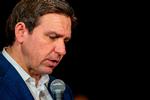 En lang nedtur kulminerede i weekenden for Ron DeSantis. Foto: Brandon Bell/Ritzau Scanpix