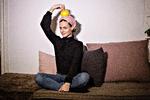 Sarah Grünewald blev som teenager headhuntet af et stort modelbureau. Siden har hun gjort karriere som tv-vært og skuespiller. Foto: Miriam Dalsgaard