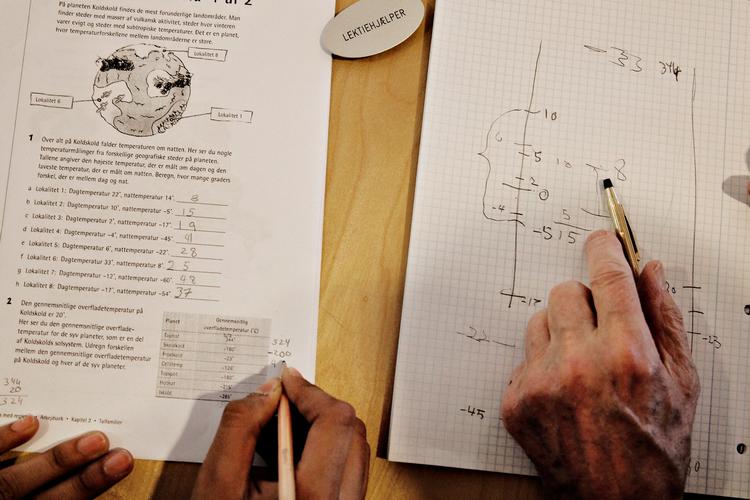 En opgørelse fra forlagene og Koda viser, at en dansk skoleelev i snit får 500 fotokopier om året. 
 Arkivfoto Martin Lehmann