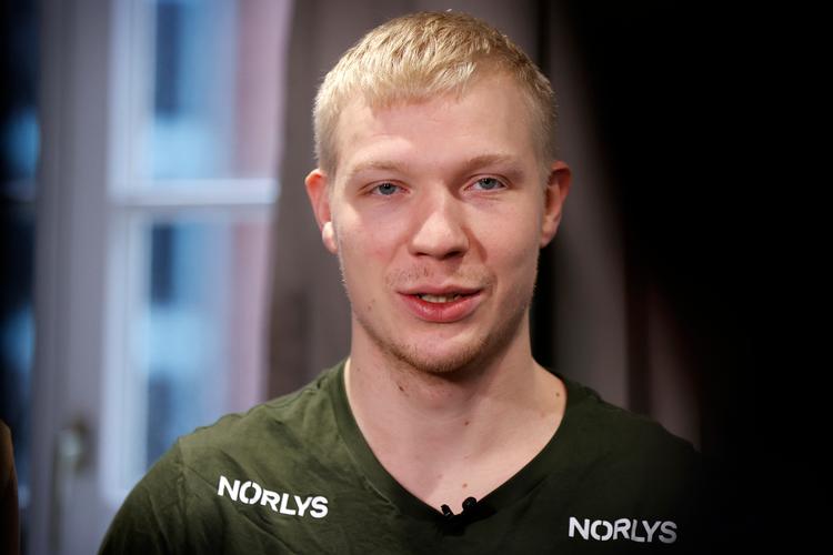 Magnus Saugstrup har været en af Nikolaj Jacobsens foretrukne. I de første seks kampe havde Magdeburg-spilleren en samlet spilletid på omkring fem timer.      Foto: Jens Dresling