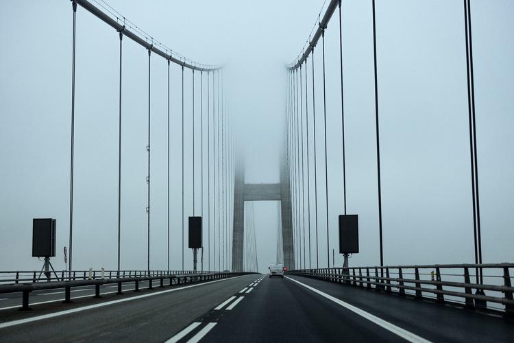 Storebæltsbroen.    Foto: Christian Falck Wolff