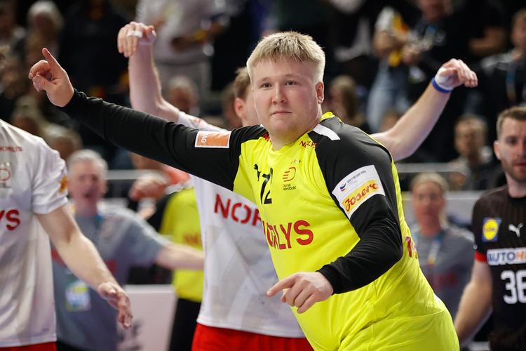 Danmarks Emil Nielsen brændt sig ind i danskernes bevidsthed i denne slutrunde. I semifinalen havde han endnu en gang imponerende højt niveau. Foto: Jens Dresling