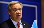 FN-generalsekretær António Guterres opfordrer til, at donorlandene ikke trækker støtten til hjælpearbejdet i Gaza. Foto: Abubaker Lubowa/Ritzau Scanpix