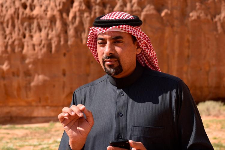 Saleh Abdulrahman al-Madani, chef for prestigeprojektet AlUla, er anholdt sigtet for korruption sammen med to andre ledere i organisationen, der skal gøre Saudi-Arabien til et kulturelt mekka.  Foto: Fayez Nureldine/Ritzau Scanpix