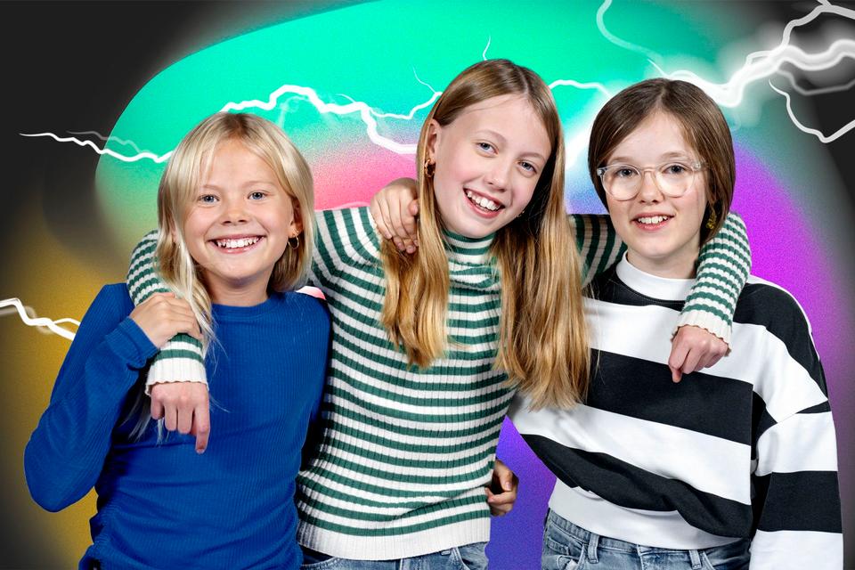 Sang 3. Candygirls: ’Mere slik’. Foto: Agnete Schlichtkrull/DR 