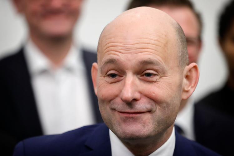 Den konservative formand, Søren Pape Poulsen, har måttet acceptere, at Liberal Alliance kommer med i den magtfulde EPP-gruppe i EU-Parlamentet, hvis LA får et mandag ved sommerens EU-valg. Foto: Jens Dresling