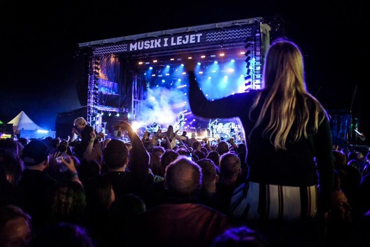 På trods af at en advokatundersøgelse viser, at Musik i Lejet strider mod lokalplanen, er folkene bag ikke bekymrede for festivalens fremtid. Foto: Anders Rye Skjoldjensen