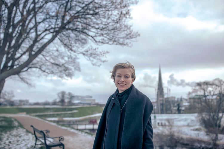 Det russiske samfund er i stigende grad præget af et antivestligt verdenssyn, hvor det er Nato og Vesten, der bliver fremstillet som de aggressive og truende, siger chef for efterretningssektoren i Forsvarets Efterretningstjeneste, Anja Dalgaard-Nielsen. Arkivfoto Miriam Dalsgaard