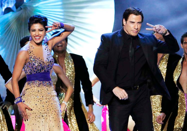  Han kunne stadig svinge hofterne, da han tog en svingom med Bollywood-stjernen Priyanka Chopra tilbage i 2014. Men han er også en solid karakterskuespiller. Foto: Mohammed Jaffer/Ritzau Scanpix