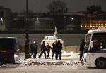 I Sankt Petersborg er mindst 56 personer angiveligt blevet anholdt. Foto: Stringer/Ritzau Scanpix