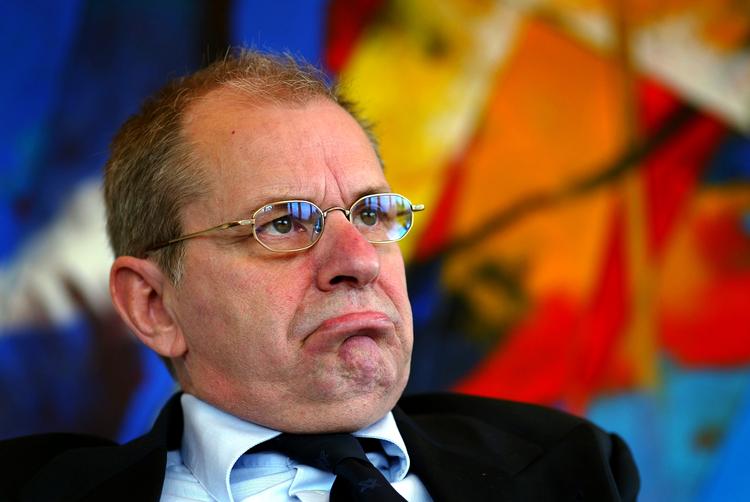 Som chefredaktør Jyllands-Posten  var Jørgen Ejbøl kendt for sine raserianfald. Nogle gange var det skuespil. Foto: Erik Kragh